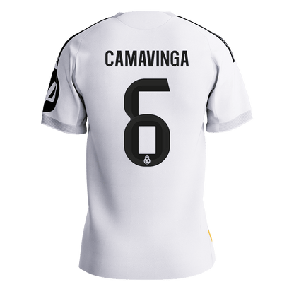 Real Madrid 2025/26 Koti Pelipaita (Player Version) Miesten CAMAVINGA #6 [PREMIUM] - kuva 9
