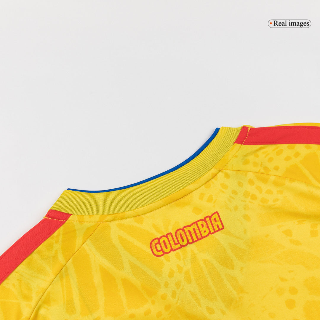Colombia World Cup 2026 Koti Pelipaita Miesten JAMES #10 - kuva 3