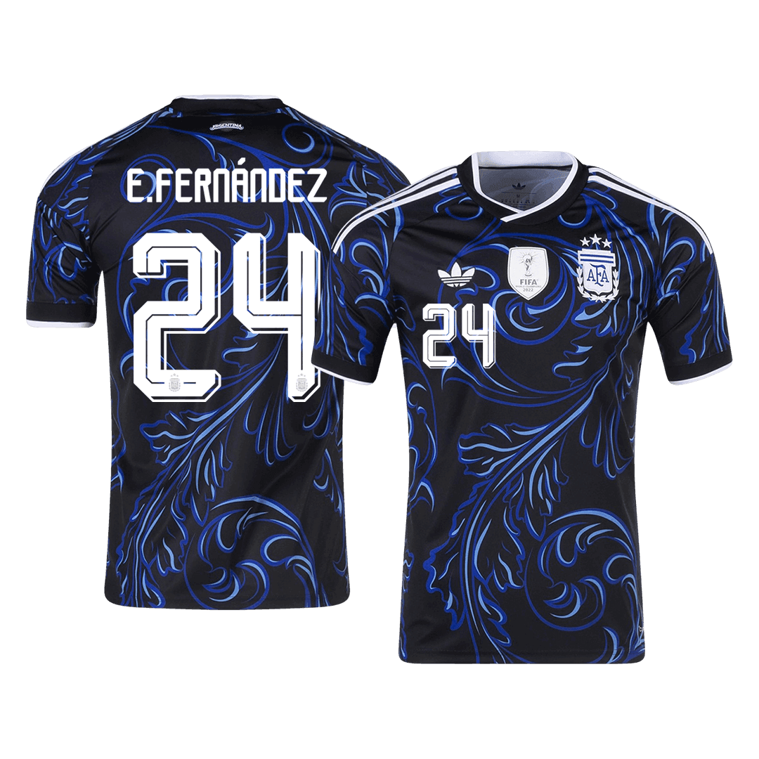 Argentina World Cup 2026 Vieras Pelipaita Miesten E. FERNANDEZ #24