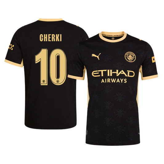 Manchester City vieraspelipaita 2026/27 UCL – Cherki #10 (pelaajaversio)