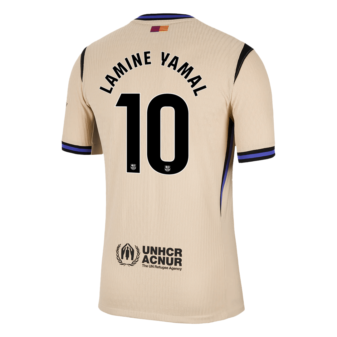 Barcelona 2025/26 Vieras Pelipaita (Player Version) Miesten LAMINE YAMAL #10 - kuva 14
