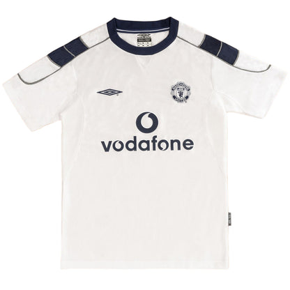 Manchester United 2000/01 Vieras Retro -pelipaita Miesten BECKHAM #7 - kuva 3