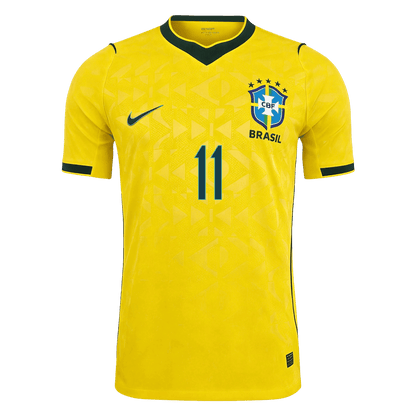 Brazil World Cup 2026 Koti Pelipaita (Player Version) Miesten RAPHINHA #11 - kuva 2