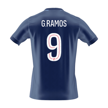 PSG 2025/26 Koti Pelipaita Miesten G.RAMOS #9 [PREMIUM] - kuva 8