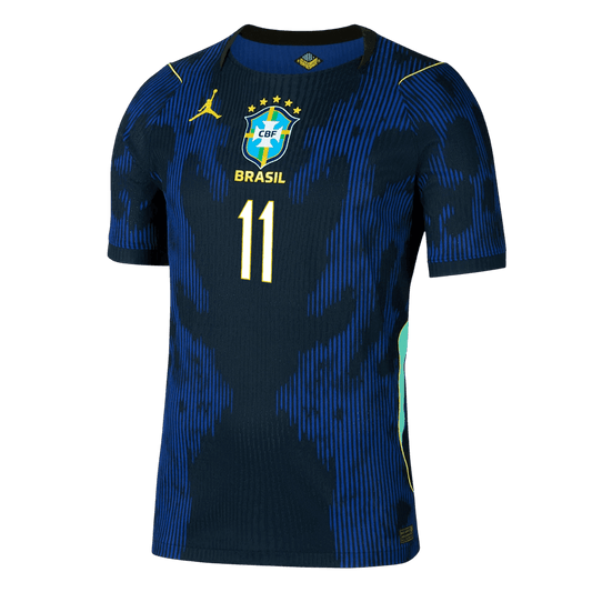 Brazil World Cup 2026 Vieras Pelipaita (Player Version) Miesten RAPHINHA #11 - kuva 2