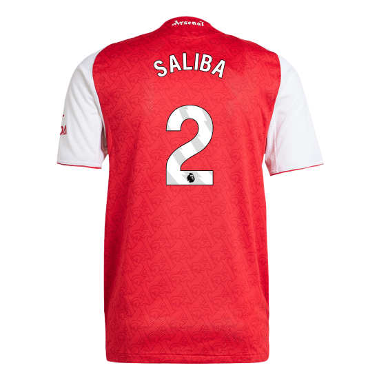Arsenal 2025/26 Koti Pelipaita (Player Version) Miesten SALIBA #2 - kuva 12