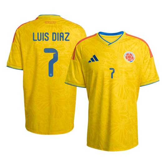 Colombia World Cup 2026 Koti Pelipaita Miesten LUIS DíAZ #7