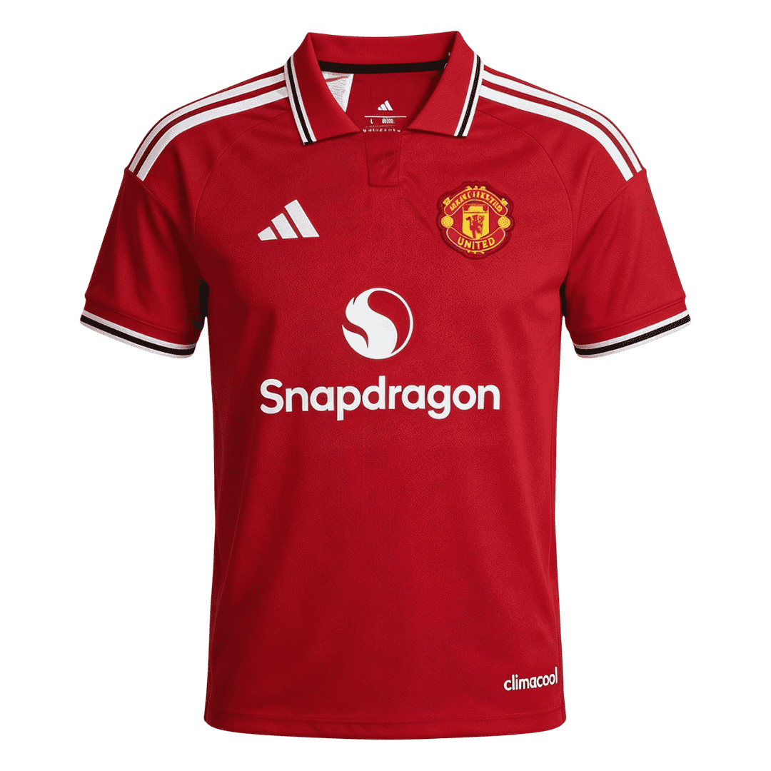 Manchester United 2026/27 Koti Pelipaita Miesten MOUNT #7 - kuva 9
