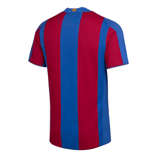 Barcelona 2007/08 Koti Retro -pelipaita Miesten - kuva 2