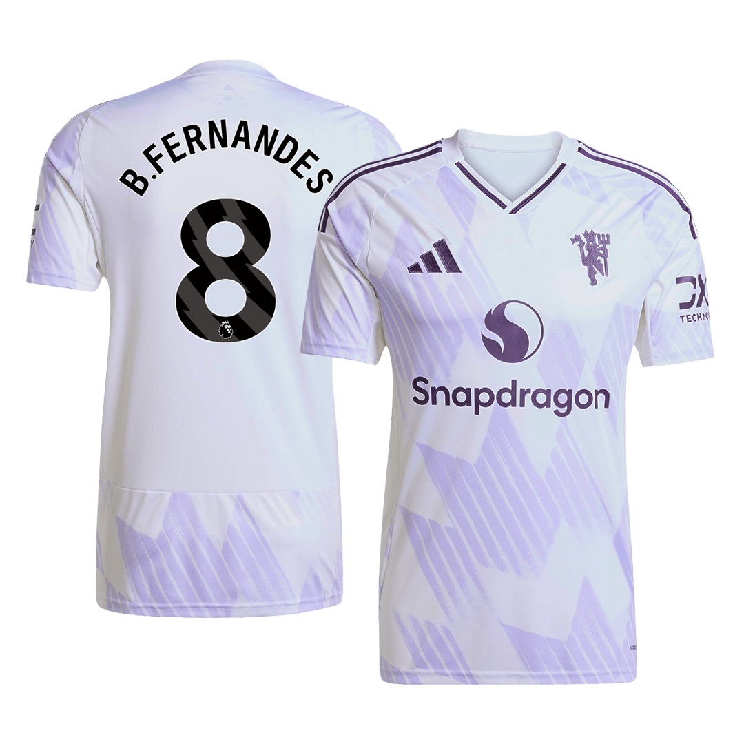Manchester United 2025/26 Vieras Pelipaita Miesten B.FERNANDES #8 - kuva 11