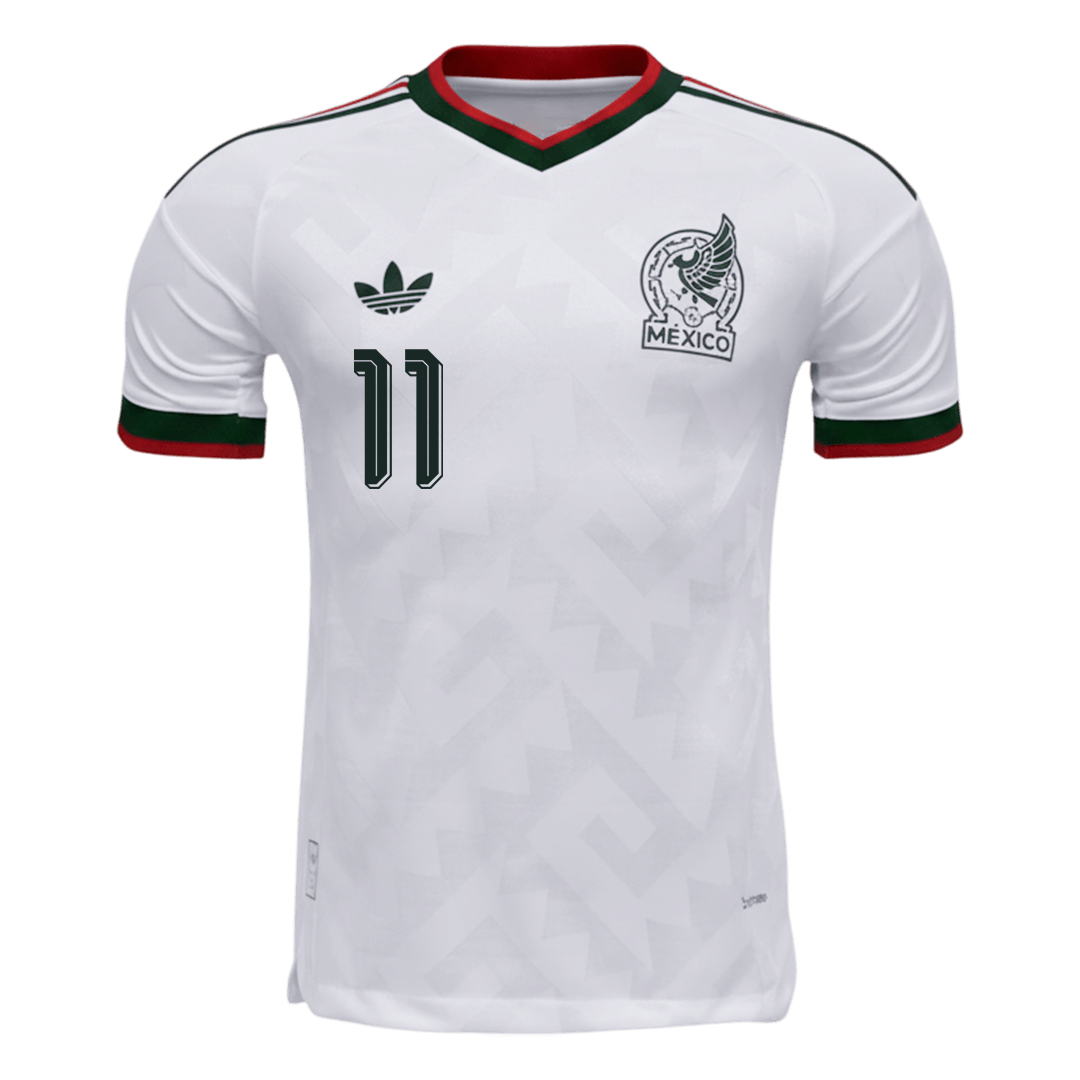 Mexico World Cup 2026 Vieras Pelipaita (Player Version) Miesten S.GIMENEZ #11 - kuva 9