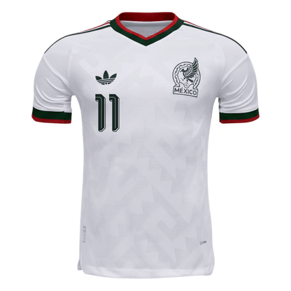 Mexico World Cup 2026 Vieras Pelipaita (Player Version) Miesten S.GIMENEZ #11 - kuva 9