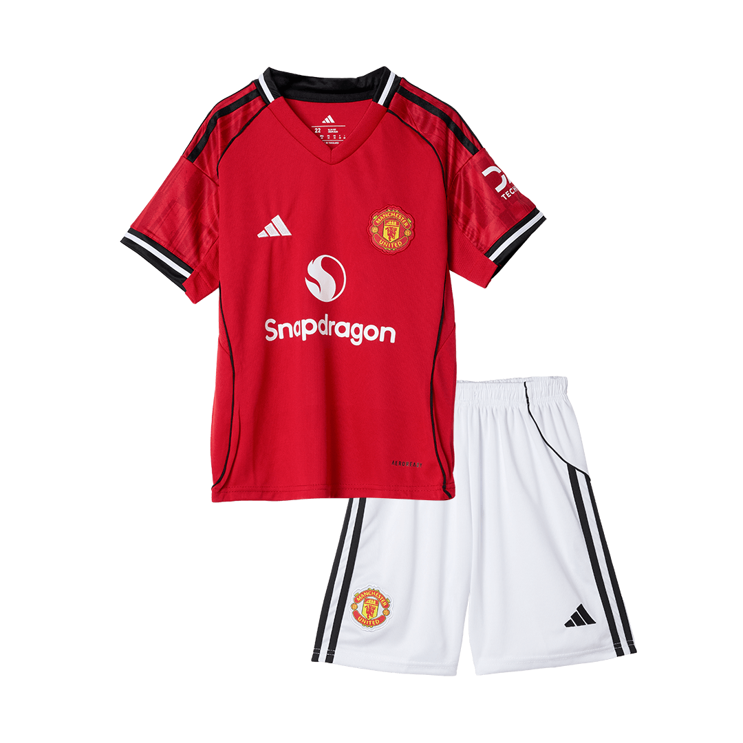 Manchester United 2025/26 Koti Pelipaitasetti Lasten - kuva 15