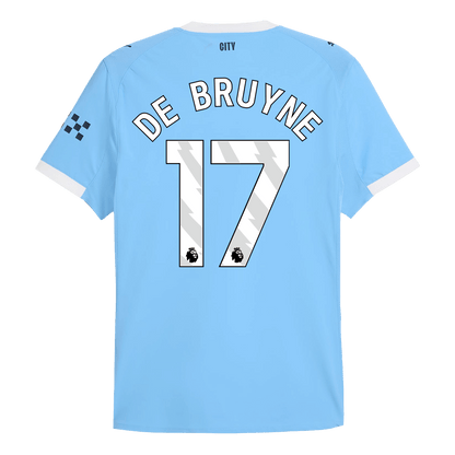 Manchester City 2025/26 Koti Pelipaita (Player Version) Miesten DE BRUYNE #17 - kuva 13