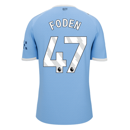 Manchester City 2025/26 Koti Pelipaita Miesten FODEN #47 [PREMIUM] - kuva 10