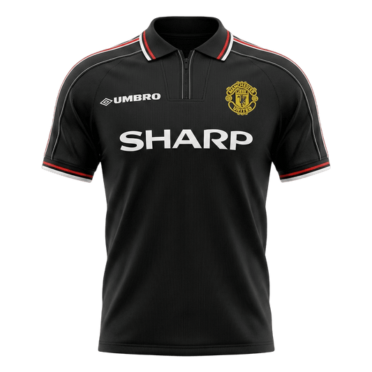 Manchester United 1998 Vieras Retro -pelipaita Miesten
