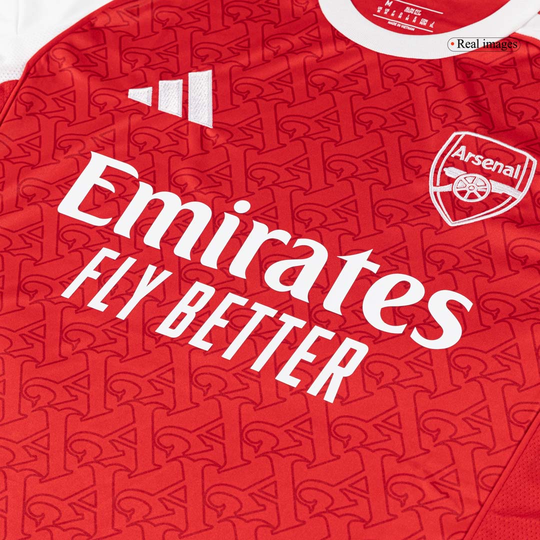 Arsenal 2025/26 Koti Pelipaita Miesten SALIBA #2 [PREMIUM] - kuva 6