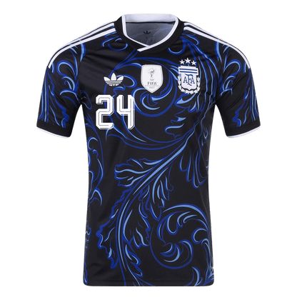 Argentina World Cup 2026 Vieras Pelipaita Miesten E. FERNANDEZ #24 - kuva 8