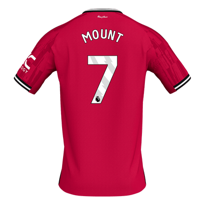 Manchester United 2025/26 Koti Pelipaita Miesten MOUNT #7 [PREMIUM] - kuva 9