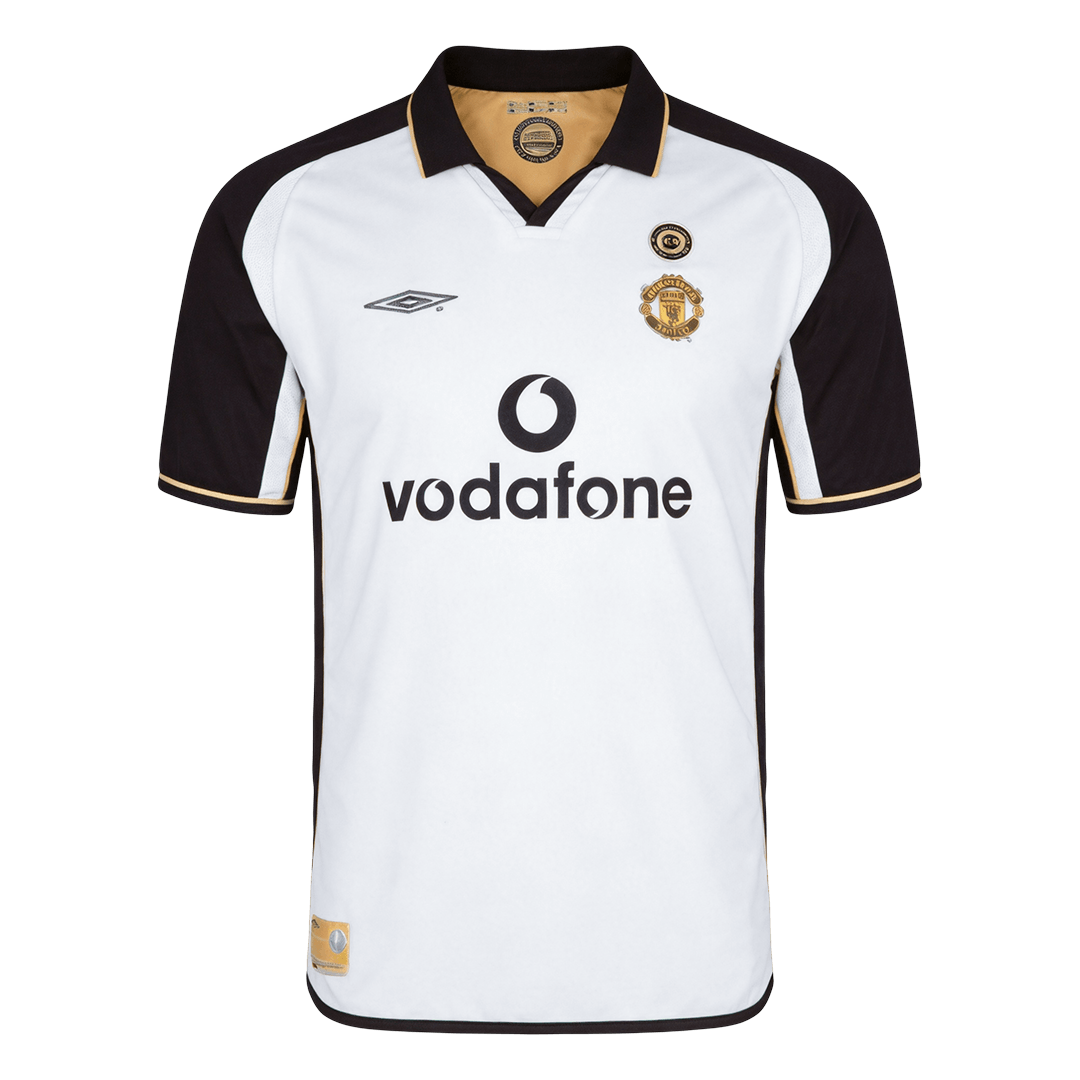 Manchester United 2001/02 Vieras Retro -pelipaita Miesten