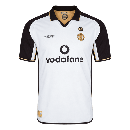 Manchester United 2001/02 Vieras Retro -pelipaita Miesten