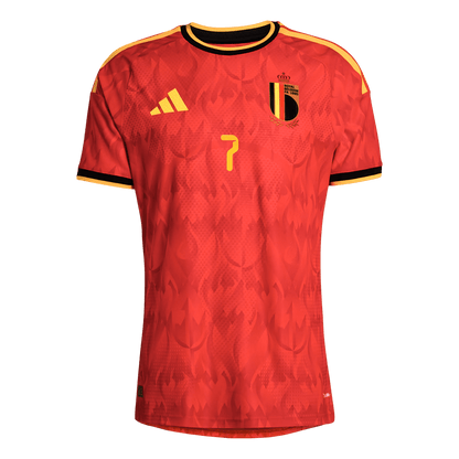 Belgium World Cup 2026 Koti Pelipaita (Player Version) Miesten DE BRUYNE #7 - kuva 9