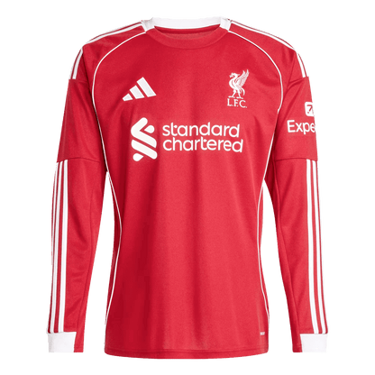 Liverpool 2025/26 Koti Pitk?hihainen pelipaita Miesten