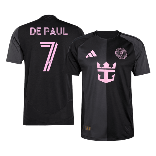 Inter Miami CF 2025 Vieras Pelipaita (Player Version) Miesten DE PAUL #7