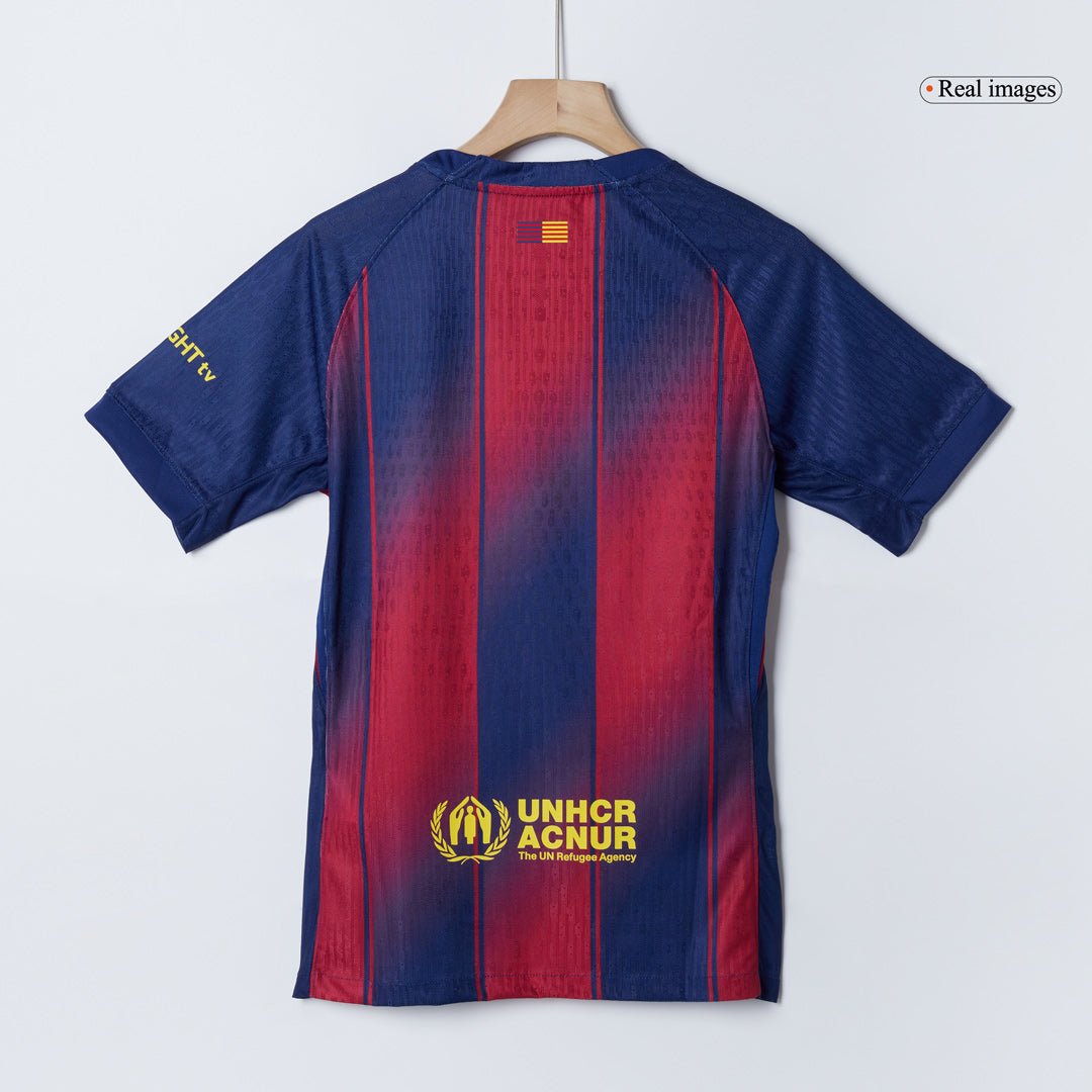 Barcelona 2025/26 Koti Pelipaita (Player Version) Miesten LAMINE YAMAL #10 - kuva 11