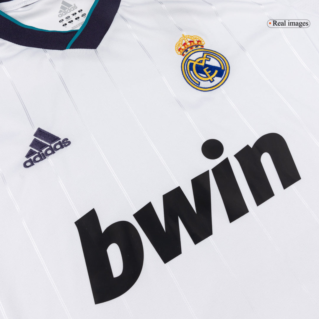Real Madrid 2012/13 Koti Retro -pelipaita Miesten - kuva 4