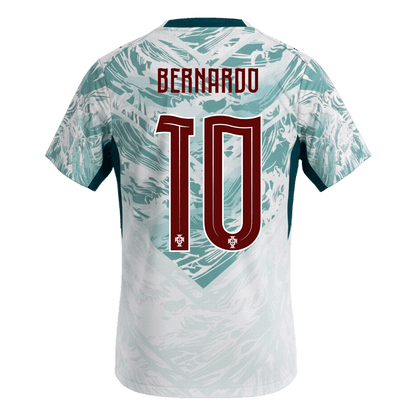 Portugal World Cup 2026 Vieras Pelipaita Miesten BERNARDO #10 - kuva 3