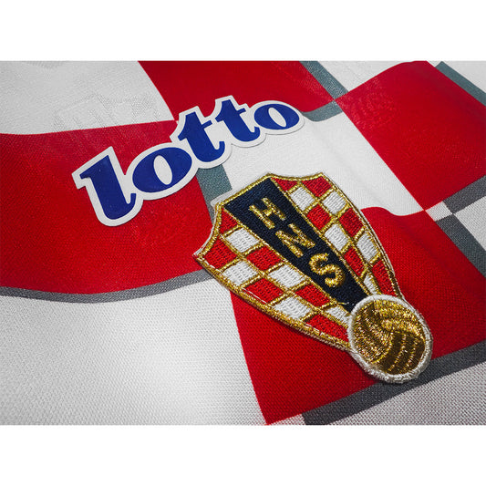 Croatia World Cup 1998 Koti Retro -pelipaita Miesten - kuva 2