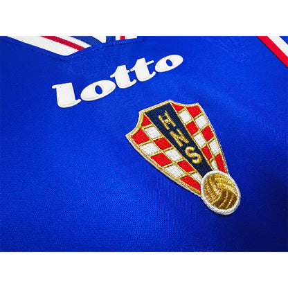 Croatia 1998 Vieras Retro -pelipaita Miesten - kuva 2