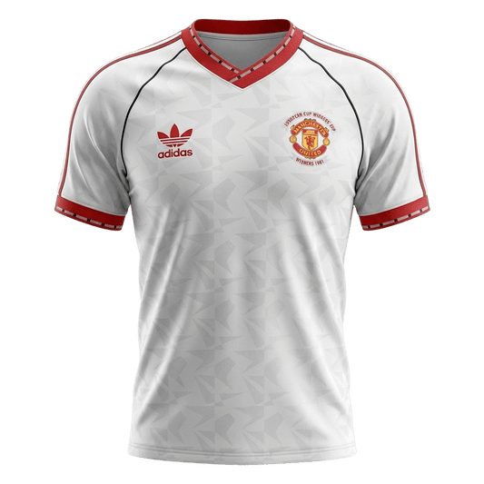 Manchester United 1991 Vieras Retro -pelipaita Miesten