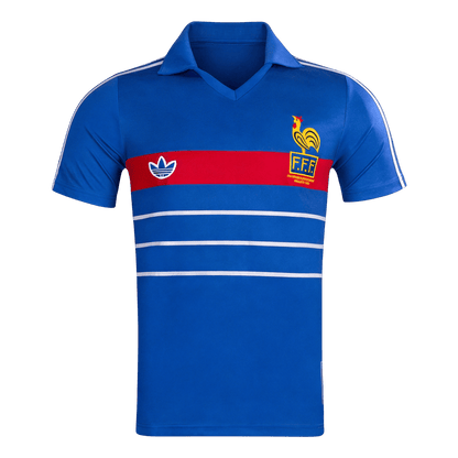 France 1984 Koti Retro -pelipaita Miesten
