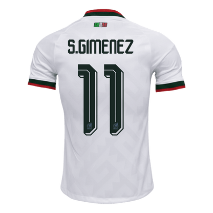 Mexico World Cup 2026 Vieras Pelipaita (Player Version) Miesten S.GIMENEZ #11 - kuva 10