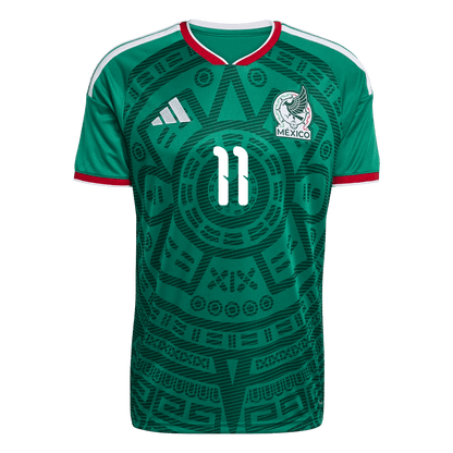 Mexico World Cup 2026 Koti Pelipaita Miesten S.GIMENEZ #11 [PREMIUM] - kuva 9