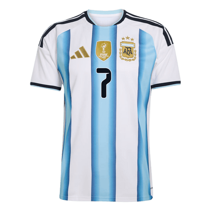 Argentina World Cup 2026 Koti Pelipaita Miesten DE PAUL #7 [PREMIUM] - kuva 9