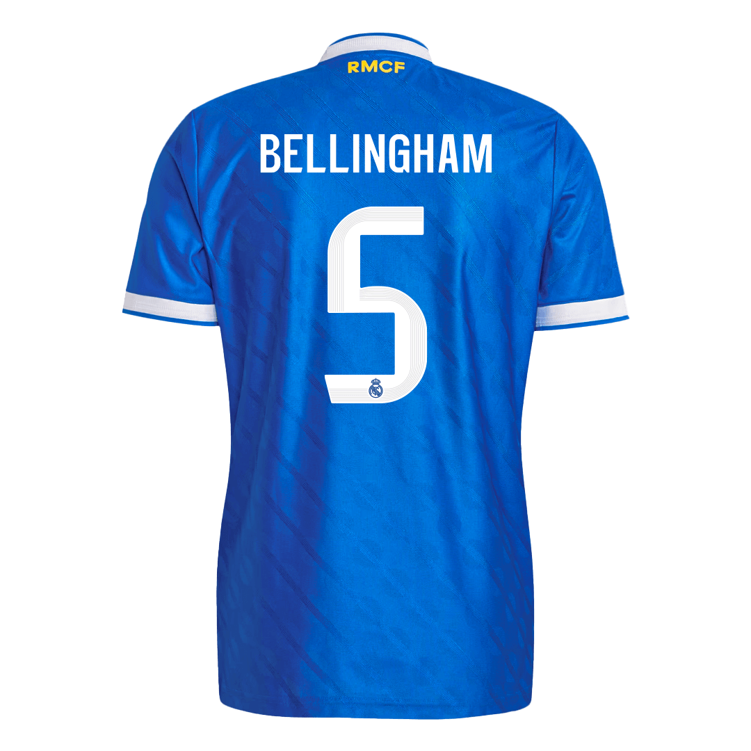 Real Madrid 2025/26 Kolmas Pelipaita (Player Version) Miesten BELLINGHAM #5 - kuva 10