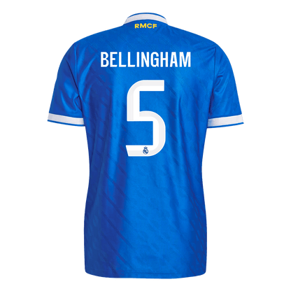 Real Madrid 2025/26 Kolmas Pelipaita (Player Version) Miesten BELLINGHAM #5 - kuva 10