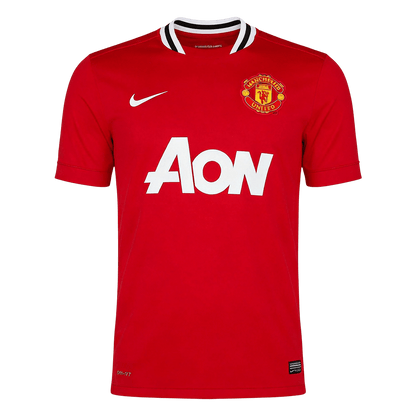 Manchester United 2011/12 Koti Retro -pelipaita Miesten