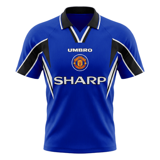 Manchester United 1996/97 Kolmas Retro -pelipaita Miesten