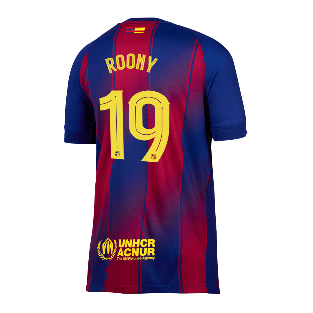 Barcelona 2025/26 UCL Koti Pelipaita Miesten ROONY #19 - kuva 11