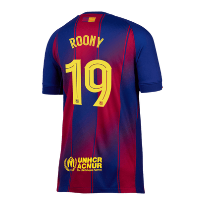 Barcelona 2025/26 UCL Koti Pelipaita Miesten ROONY #19 - kuva 11