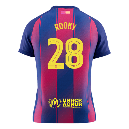 Barcelona 2025/26 UCL Koti Pelipaita Miesten ROONY #28 - kuva 9