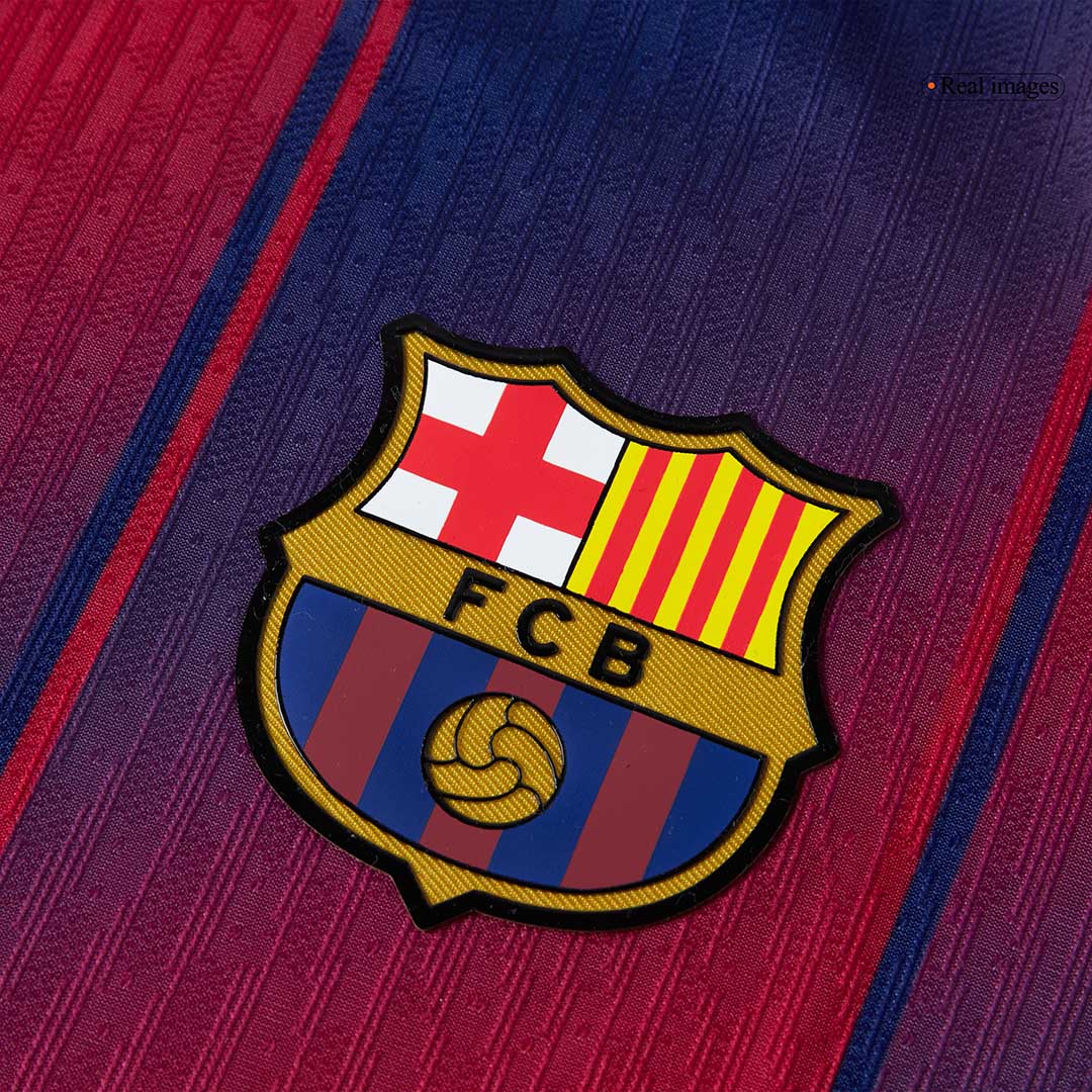 Barcelona 2025/26 Koti Pelipaita (Player Version) Miesten LAMINE YAMAL #10 - kuva 9