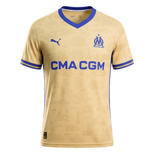 Marseille 2025/26 Nelj?s Pelipaita Miesten