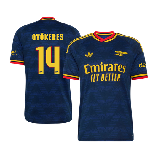 Arsenal vieraspelipaita 2026/27 UCL – Gyökeres #14