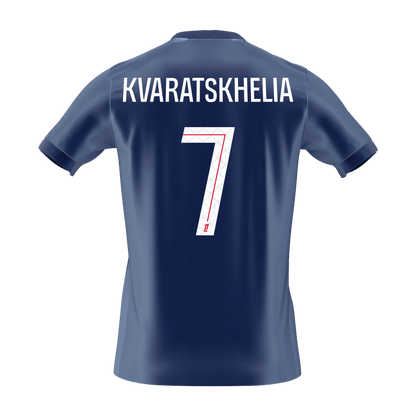 PSG 2025/26 Koti Pelipaita Miesten KVARATSKHELIA #7 [PREMIUM] - kuva 8