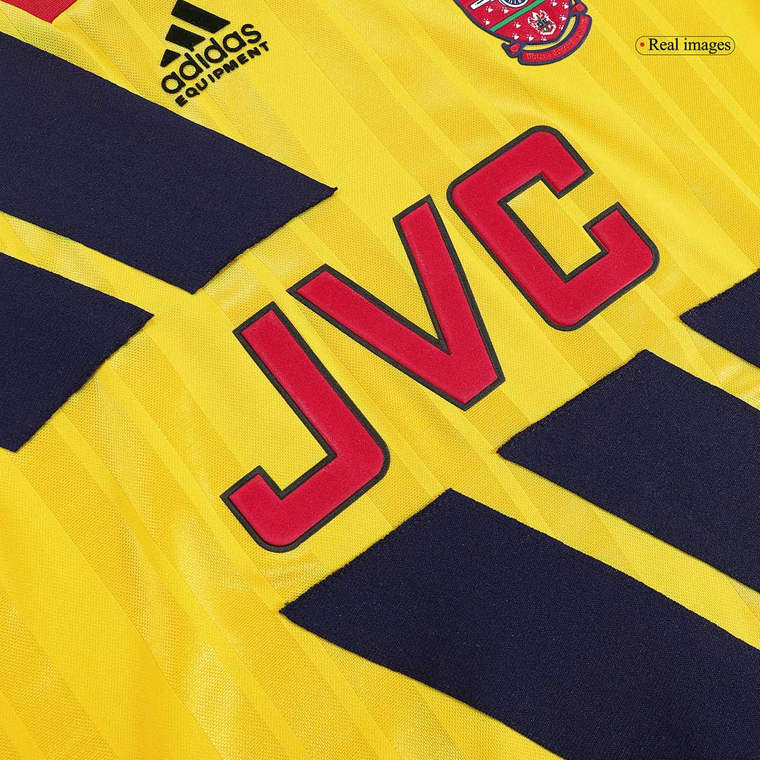 Arsenal 1993/94 Vieras Retro -pelipaita Miesten - kuva 4